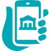 teal-mobile-banking-icon-transparent-background