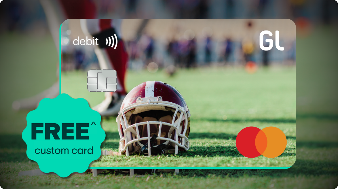 Greenlight FREE custom card — back-to-school offer